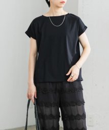 URBAN RESEARCH(アーバンリサーチ)/スーピマコットンTシャツ/BLACK