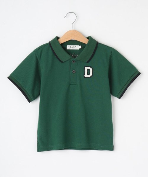 Dessin(kids)(デッサン　キッズ)/【リンクコーデ】10周年ポロシャツ/グリーン（023）