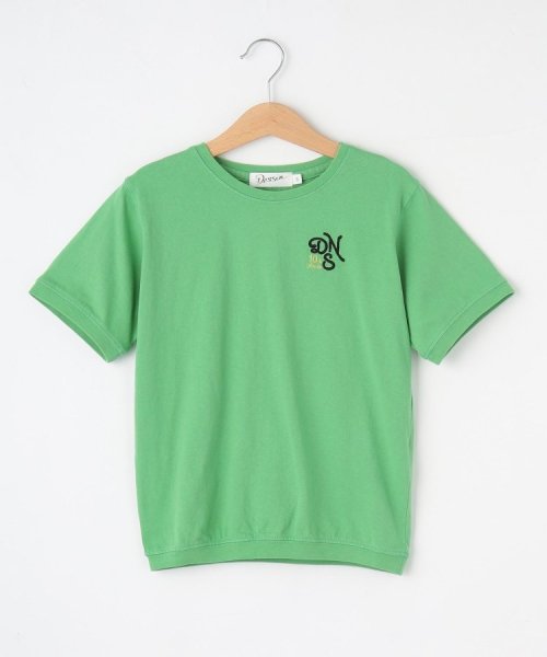 Dessin(kids)(デッサン　キッズ)/【リンクコーデ】10周年製品染Tシャツ/グリーン（022）