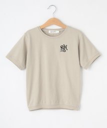 Dessin(kids)(デッサン　キッズ)/【リンクコーデ】10周年製品染Tシャツ/グレージュ（050）