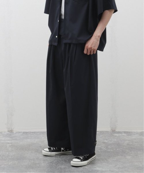 EDIFICE(エディフィス)/Sillage (シアージ) WOOL TROPICAL GURKHA PANTS EX SL24SS－GPTW－NV/ネイビー