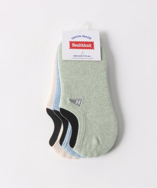 B.C STOCK(ベーセーストック)/Healthknit (ヘルスニット) 3P S WAFFLE SOX/その他カラーK