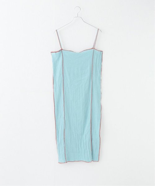 JOURNAL STANDARD relume(ジャーナルスタンダード　レリューム)/【BASERANGE/ベースレンジ】SHOK SLIP DRESS：ワンピース/ブルーA