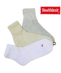 TopIsm(トップイズム)/Healthknit ヘルスニット 3足セット ジャガード スラブ ボーダー ライン入り スニーカーソックス クォーターソックス ショートソックス メンズ靴下/その他系11