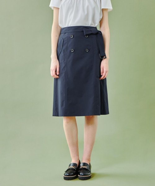 セール】【オンラインストア限定】テックトレンチスカート(506008192  