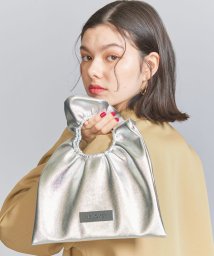 BEAUTY&YOUTH UNITED ARROWS(ビューティーアンドユース　ユナイテッドアローズ)/【一部別注】＜HELOYSE＞メタリック トースト ワンハンドルバッグ/SILVER