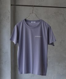 MAC HOUSE(women)(マックハウス（レディース）)/NAVY ネイビー 刺繍Tシャツ 115426743/パープル