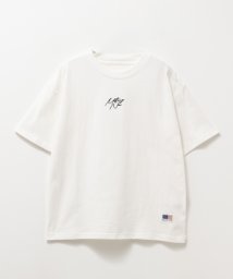 MAC HOUSE(kid's)/NAVY ネイビー USコットン 刺繍Tシャツ KMH241002/506064482