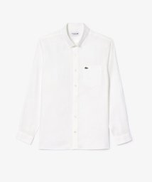 LACOSTE Mens/リネンボタンダウン長袖シャツ/506079755