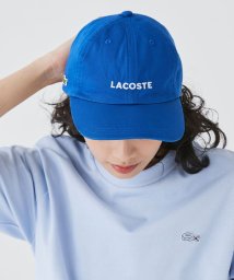 LACOSTE Mens(ラコステ　メンズ)/ウォッシュドツイルローキャップ/ロイヤルブルー