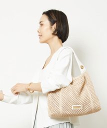 MK MICHEL KLEIN BAG/[2WAY/A4収納可]サイドファスナーメッシュトートバッグ/506079814