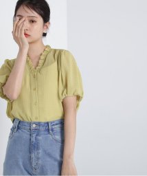 N Natural Beauty Basic/シアーサッカーブラウス/506079889