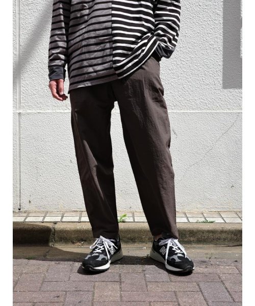 BEAVER(ビーバー)/GRAMICCI/グラミチ　別注GRAMICCI RELAX PANTS  別注リラックスパンツ/ブラウン