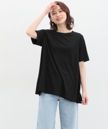 Honeys/汗ジミ軽減ＡラインＴ Tシャツ レディース 半袖 汗じみ 防止 目立たない 夏 /506080165