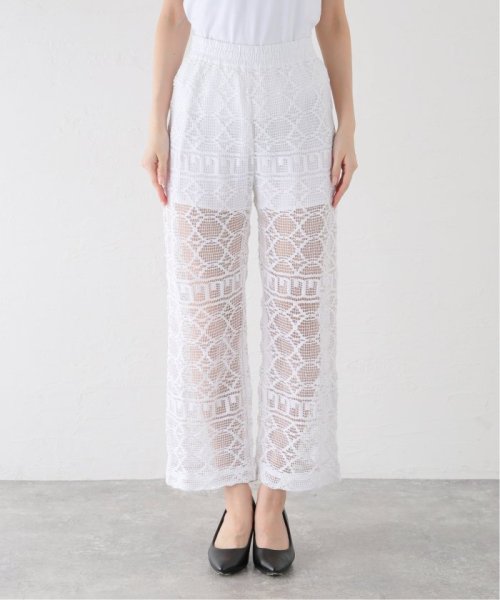 【SARA MALLIKA/サラマリカ】GEOMETRIC LACE RELAX PANT レースパンツ SARA MALLIKA/サラマリカ GEOMETRIC LACE