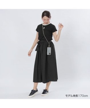 MARY QUANT/ロゴアイコンラグラン Tシャツ/506080403