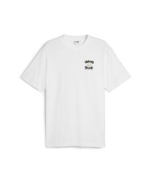 PUMA(プーマ)/メンズ ダウンタウン グラフィック 半袖 Tシャツ/PUMAWHITE-CLEMENTINE