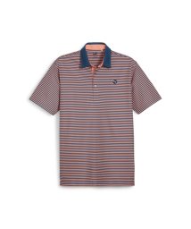 PUMA(PUMA)/メンズ ゴルフ ピュア ストライプ 半袖 ポロシャツ/OCEANTROPIC