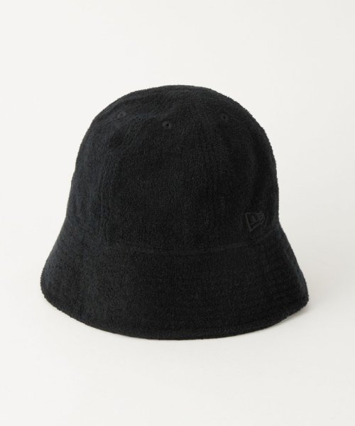 green label relaxing(グリーンレーベルリラクシング)/【別注/WEB限定】＜NEW ERA＞パイル ブリムハット/BLACK