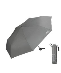 Wpc．(Wpc．)/Wpc. 折り畳み傘 メンズ ダブリュピーシー iza 手動 晴雨兼用 55cm 完全遮光 レディース IZA WIND RESISTANCE ZA014/グレー