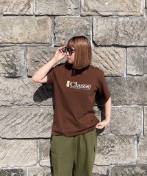 Chillfar(チルファー)/アソートロゴTシャツ/ブラウン