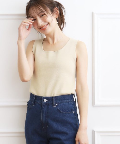 スクエアネックニットタンク 人気・おすすめ｜使いやすい・旅行におすすめ 品質保証 全国発送 正規品・日本国内発送・安心保証付き