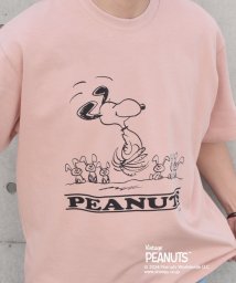 SHIPS any MEN/SHIPS any: SNOOPY コラボ グラフィック バック プリント Tシャツ◇/506080888