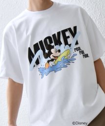 SHIPS any MEN/SHIPS any: ミッキーマウス スポーツ グラフィック Tシャツ◇/506080901