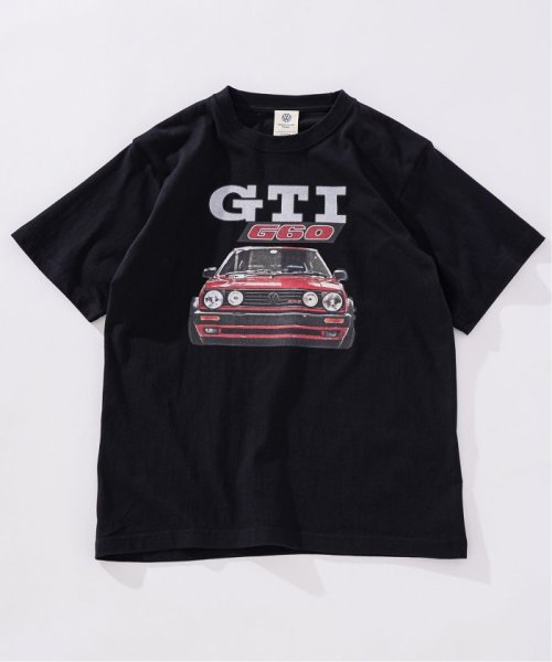 417 EDIFICE(フォーワンセブン　エディフィス)/Volkswagen GTI PROJECT Tシャツ/ブラックA