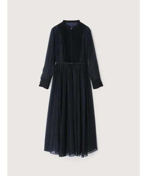 シアードッキングピンタックブザムワンピース 着丈 バスト 5cm 袖丈 肩幅 ウエスト