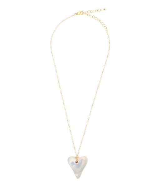 TOMORROWLAND GOODS(TOMORROWLAND GOODS)/【別注】LEVENS HEART PENDANT ネックレス/13ライトグレー