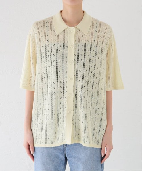 SLOBE IENA(スローブ　イエナ)/ROLLAS/ローラス KNIT SHIRT R31H00－7191/ナチュラル