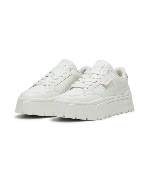 PUMA(PUMA)/ウィメンズ メイズ スタック ソフト スニーカー/WARMWHITE-PEACHFIZZ