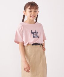 SHIPS any WOMEN/【SHIPS any別注】MONMIMI: グラフィック プリント 半袖 Tシャツ<KIDS>/506081458