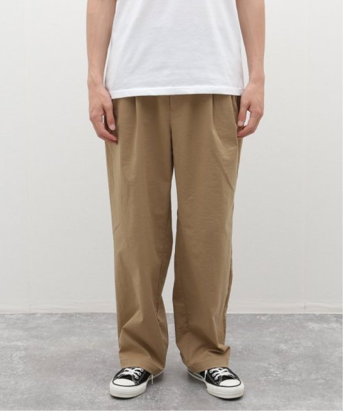 B.C STOCK(ベーセーストック)/SORONA(R) WIDE TROUSER/ベージュ