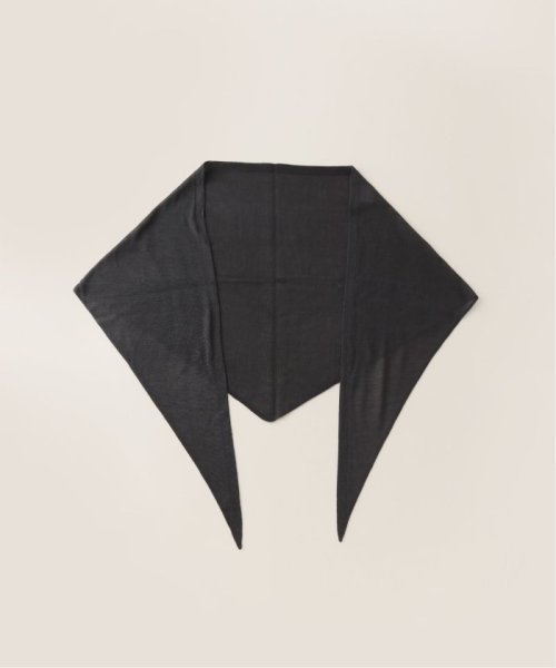 ASAUCE MELER/アソースメレ　WBシルクトライアングルニットスカーフ ASAUCE FRAMeWORK