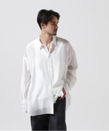 GARDEN/Toironier/トワロニエ/Sheer Loose Shirt/506079982