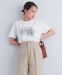 green label relaxing(グリーンレーベルリラクシング)/タイポグラフィ プリント Tシャツ/OFFWHITE