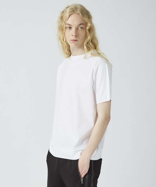 5351POURLESHOMMES(5351POURLESHOMMES)/シルケットコットン 半袖Tシャツ【予約】/ホワイト