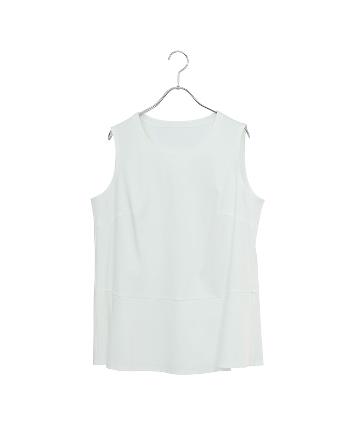新品Liliane Burtyリリアンビューティー　タグ付　ドット柄 LLサイズ ホワイト系｜カットソー・Tシャツ｜Liliane Burty(Lサイズ