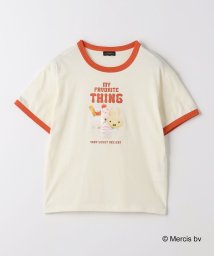 green label relaxing （Kids）(グリーンレーベルリラクシング（キッズ）)/＜miffy＞TJ EX リンガー コラボTシャツ 140cm－150cm/OFFWHITE