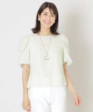 TO BE CHIC/バンピーリップストップ ブラウス/506062505