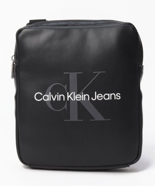 Calvin Klein(カルバンクライン)/カルバンクライン K50K510108 ジーンズ ショルダーバッグ 斜め掛け/ブラック