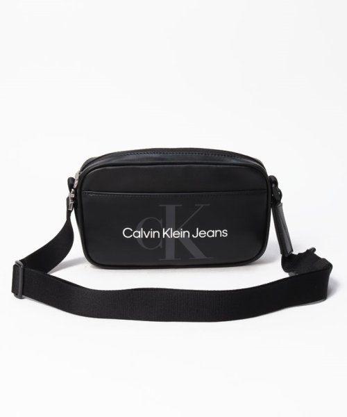 Calvin Klein(カルバンクライン)/カルバンクライン K50K510396 ジーンズ ショルダーバッグ 斜め掛け/ブラック