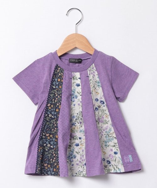 フラワー切替フレアTシャツ(506064018) | ズッパ ディ ズッカ(zuppa di  