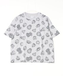 ALWAYS GOOD TIME NEW BASIC STORE(オールウェイグッドタイムニューベーシックストア)/【Doraemon/ドラえもん】天竺半袖ワイドTシャツ/ライトグレー