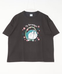 ALWAYS GOOD TIME NEW BASIC STORE(オールウェイグッドタイムニューベーシックストア)/【Doraemon/ドラえもん】天竺半袖クルーネックWIDE型Tシャツ/スミクロ