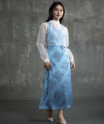 DRESS+/ドレス セット 2way 結婚式 シアーブラウス/506081256