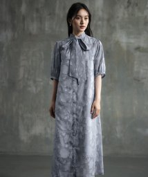 DRESS+/ワンピース ジャガード ドレス 2way/506081257
