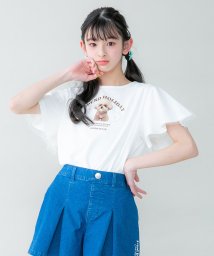 JENNI belle/【WEB限定】防蚊そでチュールレイヤードTシャツ/506082619